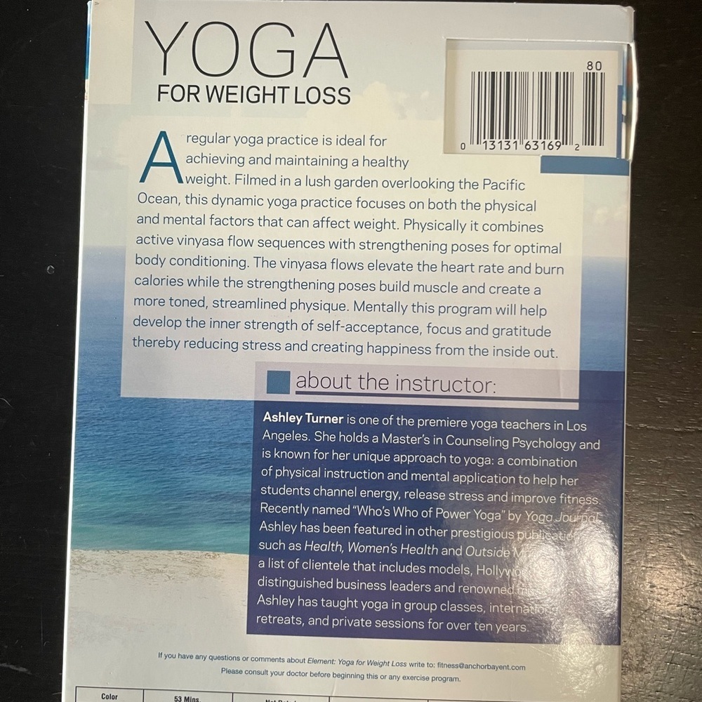 Element Yoga for Weight Loss DVD - Picture 2 of 2